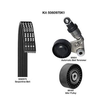 Dayco 06-12 Hyundai Kia Fead Kits, 5060975K1 5060975K1